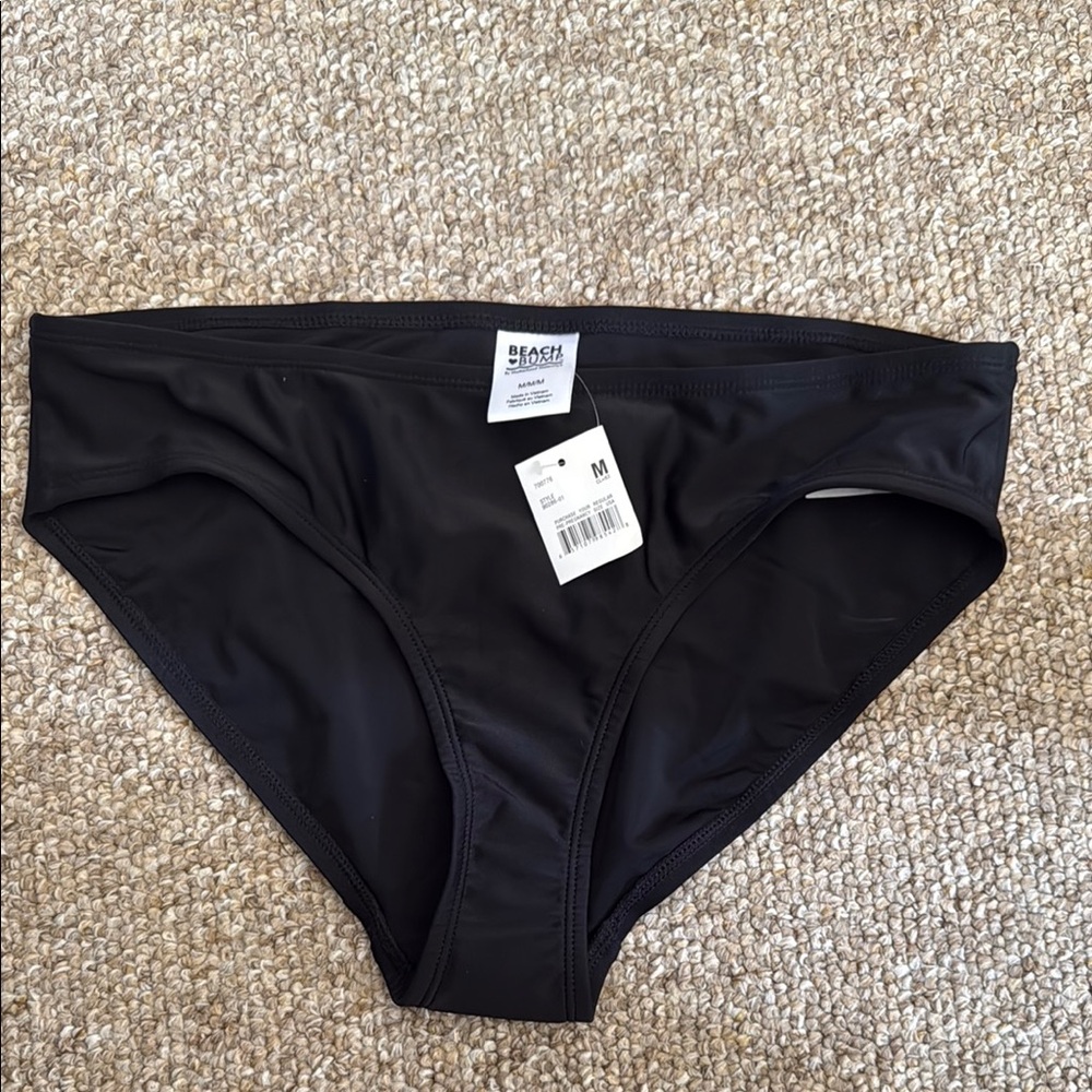Maternity Black Bikini Bottoms